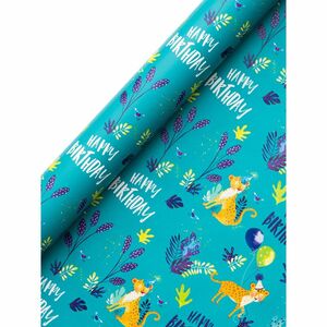 Jack & Lily Jungle Roll Wrap 12in