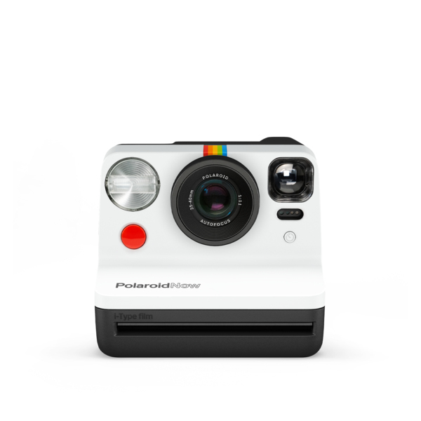 كاميرا Polaroid Now I-Type الفورية باللونين الأبيض/ الأسود