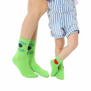 Living Royal Me and Mini Apple Adult/Todder Socks (2 Pairs)