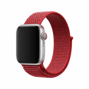 Devia Deluxe Series Sports Band for Apple Watch 40mm Red (Compatible with Apple Watch 38/40/41mm)