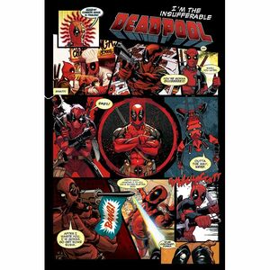 Pyramid Posters Marvel Deadpool Panels Maxi Poster (61 x 91.5 cm)