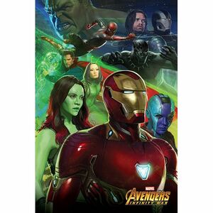 Pyramid Posters Marvel Avengers Infinity War Iron Man Maxi Poster (61 x 91.5 cm)