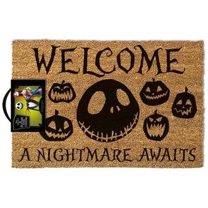 دواسة أبواب مطبوع عليها A Nightmare Awaits من فيلم Nightmare Before Christmas من بيراميد بوسترز (60 × 40 سم)