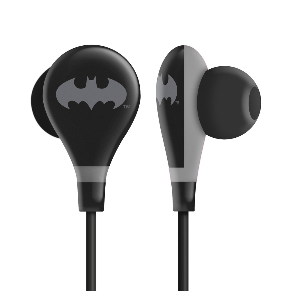 Touchmate Batman Ultra Bass Wired Earphone With Mic Black