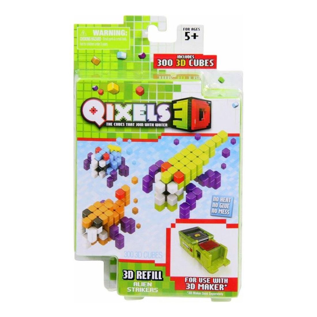 Qixels S3 3D Refill Pack Alien Strikers