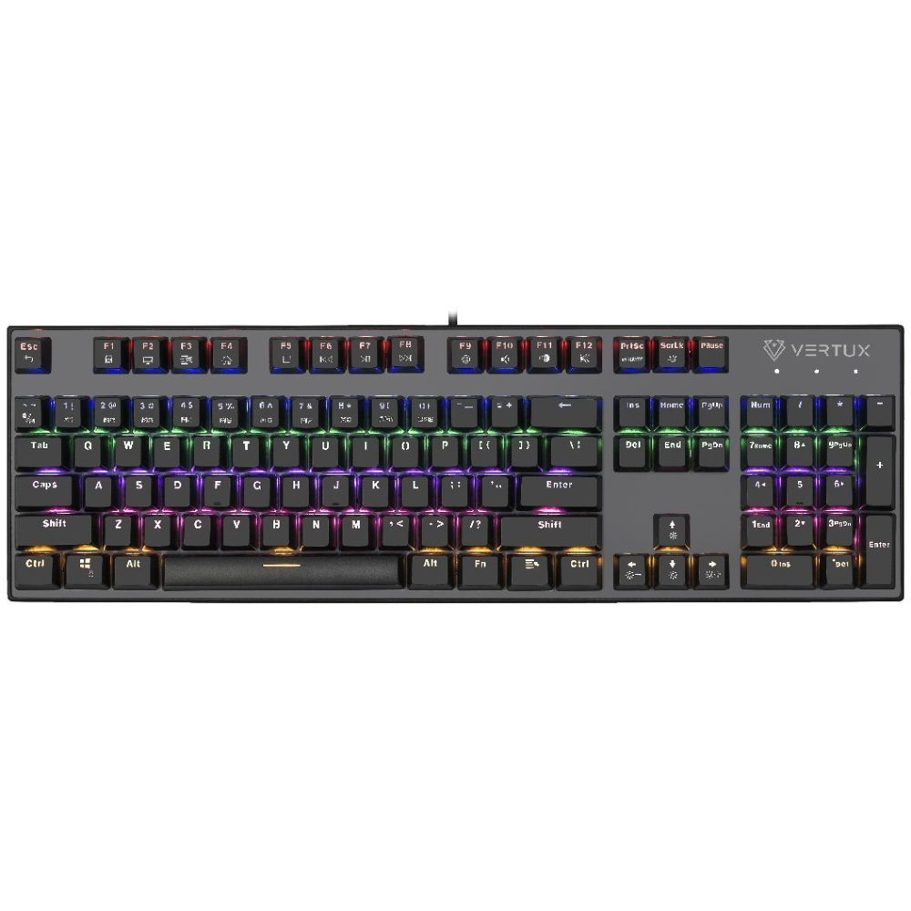 Vertux Tactical Tactile Mechanical Gaming Keyboard