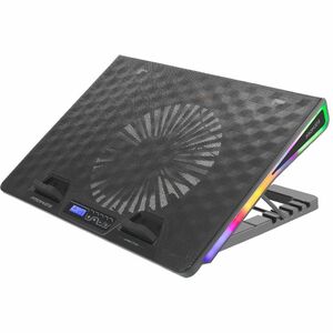 Promate Arctic Portable Height Adjustable RGB Gaming Cooling Pad