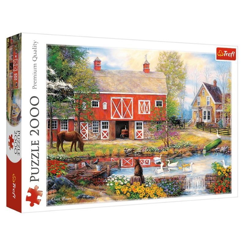 Trefl Rural Life Jigsaw Puzzle (2000 Pieces)