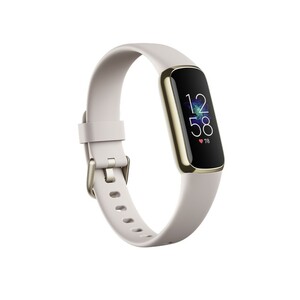 Fitbit Luxe Lunar White/Soft Gold Fitness + Wellness Tracker