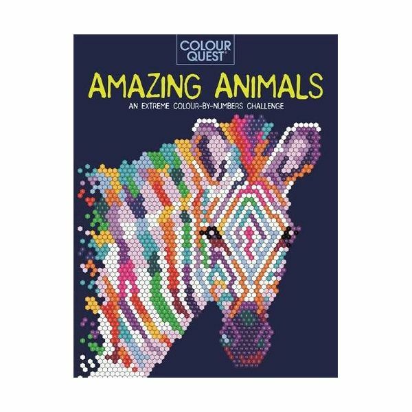 Colour Quest Amazing Animals | Michael O'Mara