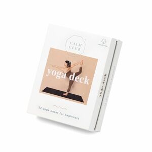 Calm Club Yoga Deck Instructional Cards (52 Cards)