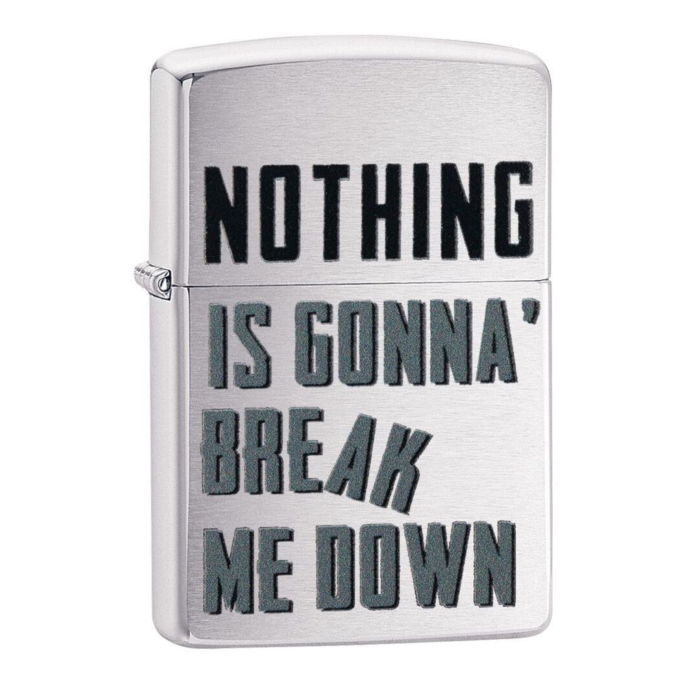 Zippo 200 CI412261 Nothing Is Gonna Design Lighter