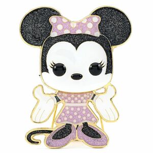 Funko Pop Pin Disney Minnie Mouse Enamel Pin 4 Inch