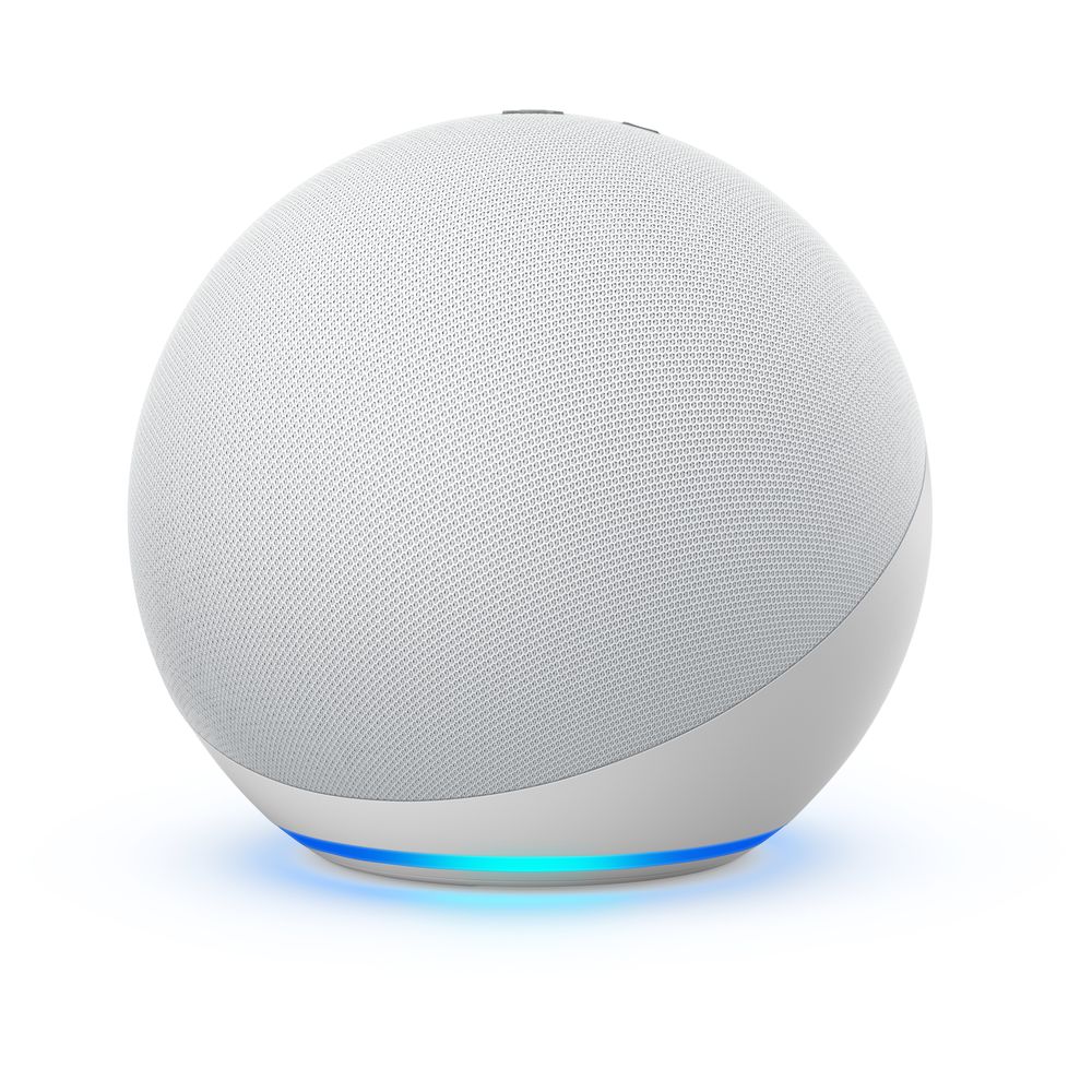 Amazon Echo 4th Gen Glacier White Smart Speaker with Alexa
