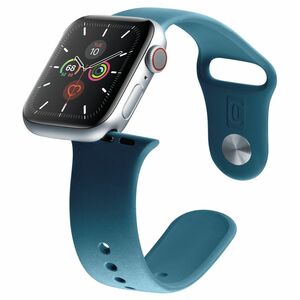 Cellularline Urban Band for Apple Watch 42/44mm Blue (Compatible with Apple Watch 42/44/45mm)