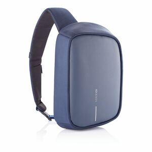 حقيبة ظهر بوبي سلنغ إكس دي ديزاين بكتف واحدة مضادة للسرقة زرقاء اللون