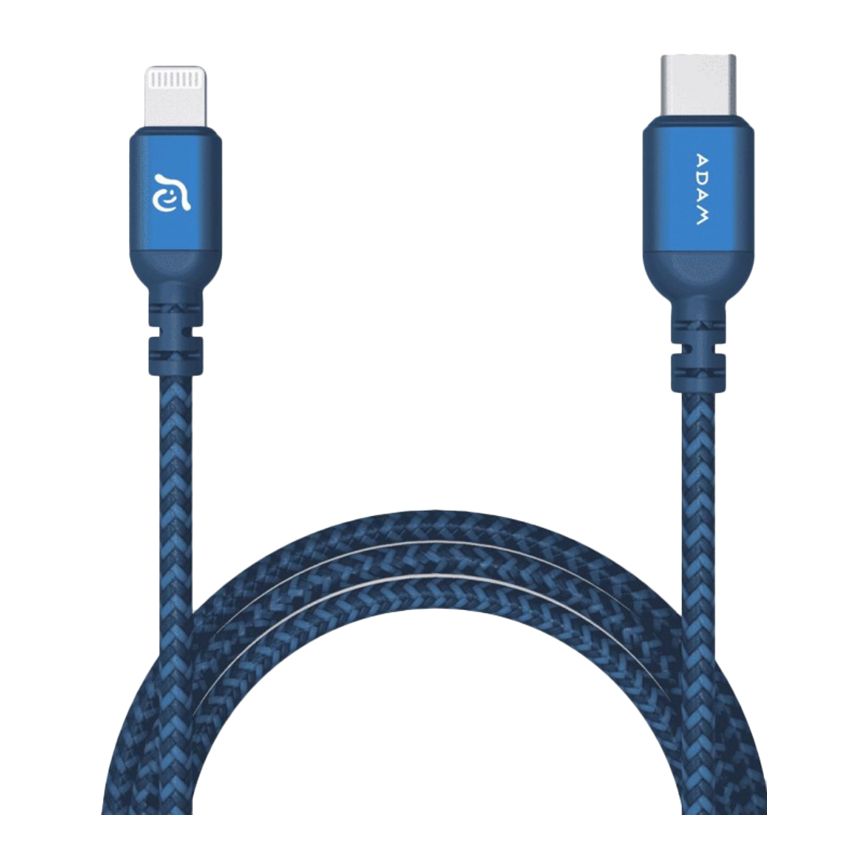 Adam Elements Peak II C120B USB-C to Lightning Cable 120cm Blue