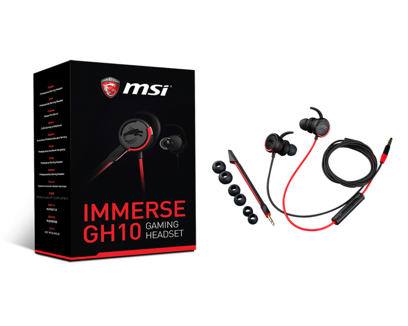 MSI Immerse GH10 Gaming Headset