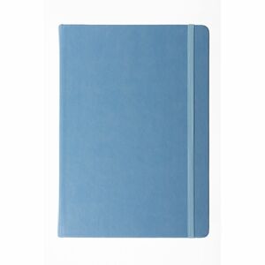 Collins Debden Legacy Feint Ruled A5 Notebook Light Blue