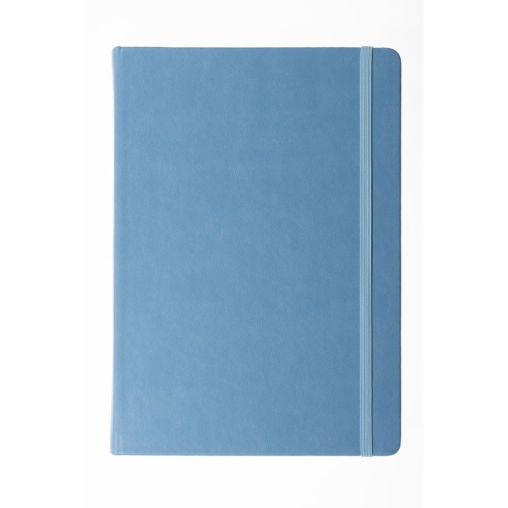 Collins Debden Legacy Feint Ruled A5 Notebook Light Blue
