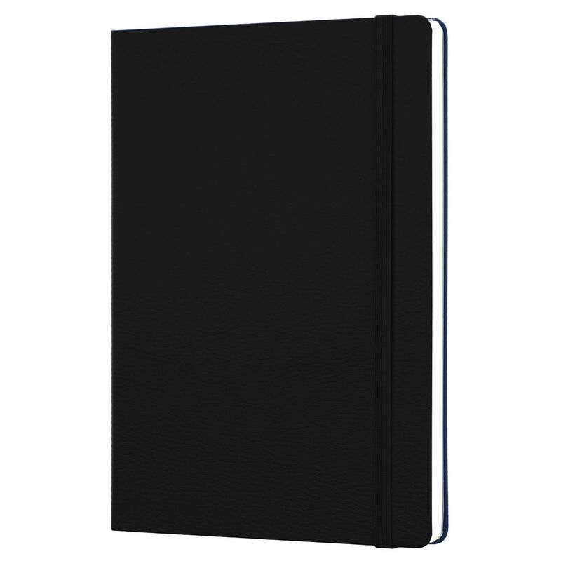 Collins Metropolitan Glasgow Plain B6 Notebook - Black