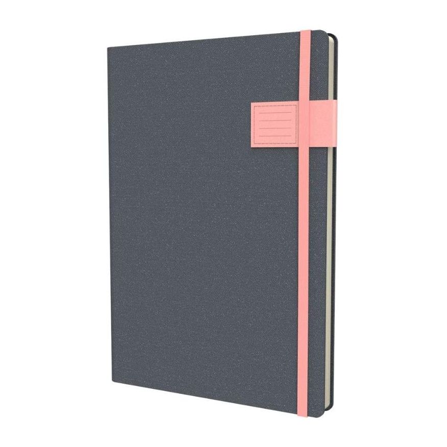 Collins Gaia Ruled A5 Notebook Pink
