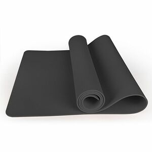 Just Nature Single Layer Yoga Mat Black 6mm Thick (183 x 61 cm)