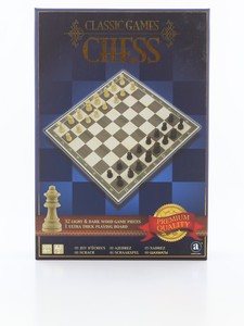 لعبة الشطرنج الكلاسيك الخشب اللوحية من ميرشانت امباسادور