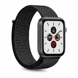 Puro Nylon Wristband for Apple Watch 38-40mm Black (Compatible with Apple Watch 38/40/41mm)