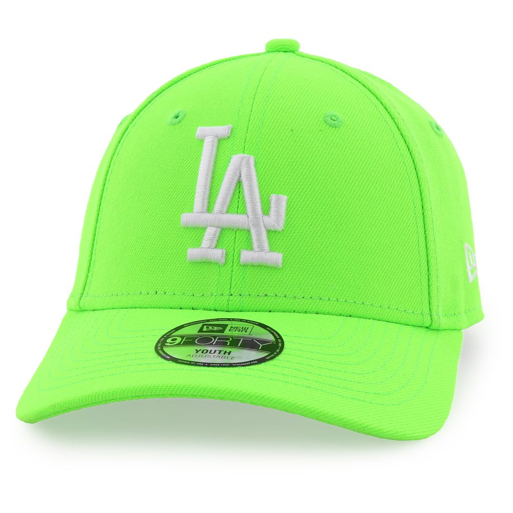 New Era Chyt Neon Pack Los Angeles Dodgers Boys Cap Neon Green (Youth)