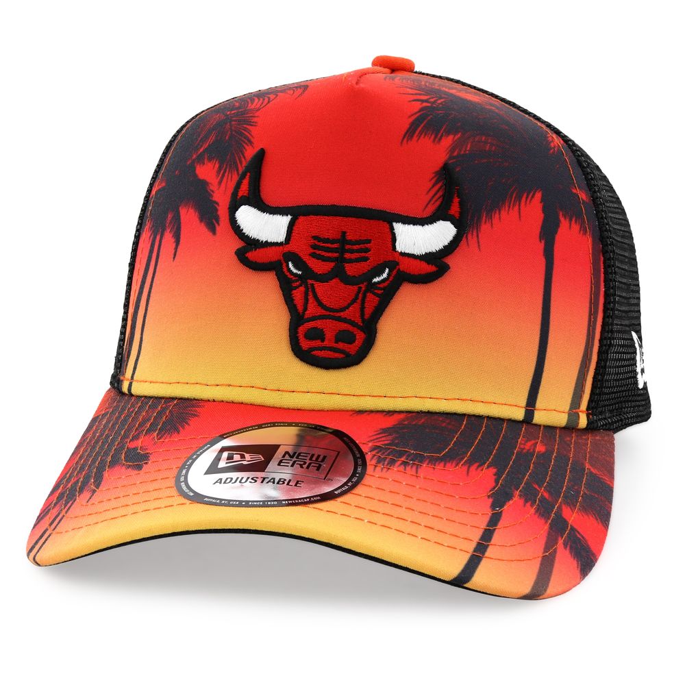 New Era Summer City Trucker Chicago Bulls Men's Cap - Red