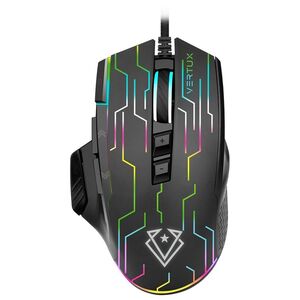 Vertux Kryptonite Wired Gaming Mouse Black