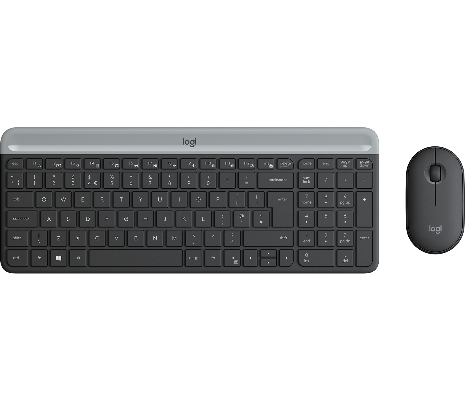 Logitech 920-010069 MK470 Slim Wireless Keyboard And Mouse Combo (US English)