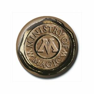 Pyramid International Harry Potter Ministry of Magic Seal Badge 25mm