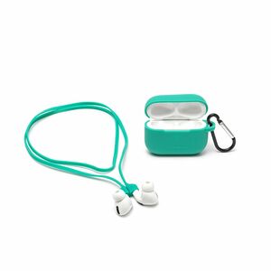 Legami Air 'N Go - Case And Cord Set for Apple AirPods Pro - Turquoise