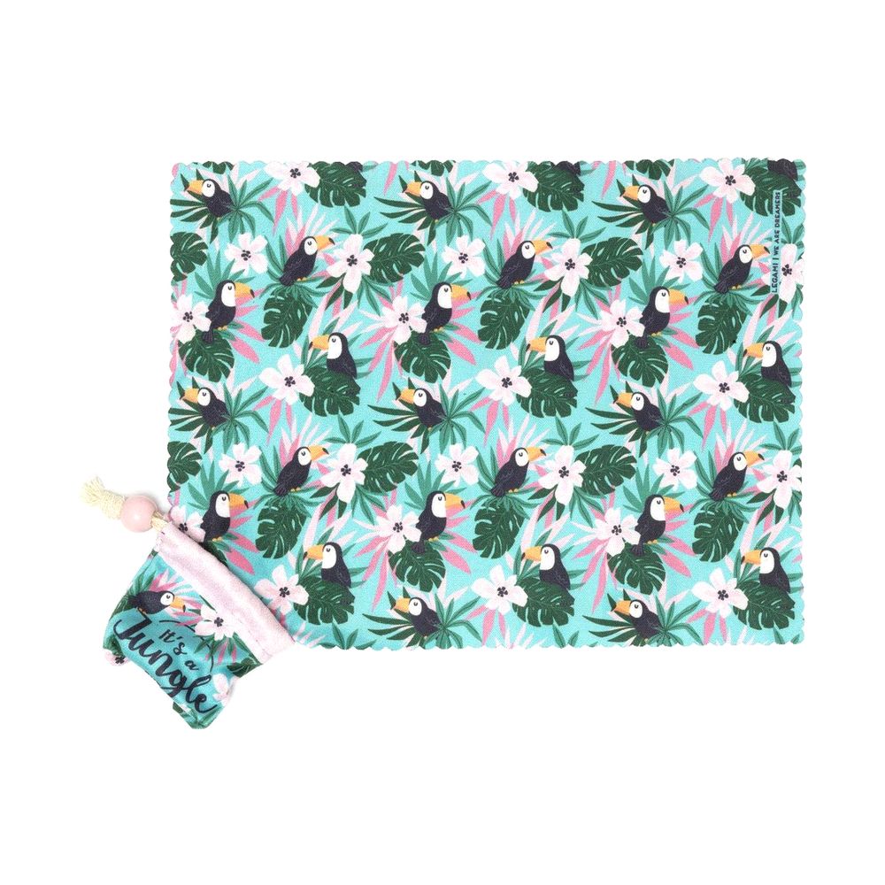Legami S.O.S. Look At Me - Lens Cleaning Cloth - Toucans