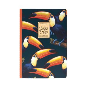 Legami Notebook Medium Plain - Toucans
