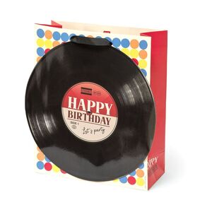 Legami Gift Bag - Large - Happy Birthday Vinyl