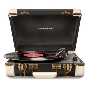 Crosley Executive Portable Turntable with Built-in Speakers - Black