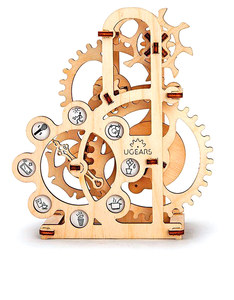 لعبة بناء وتركيب نموذج ميكانيكي خشبي على شكل دينامومتر من يو جيرز