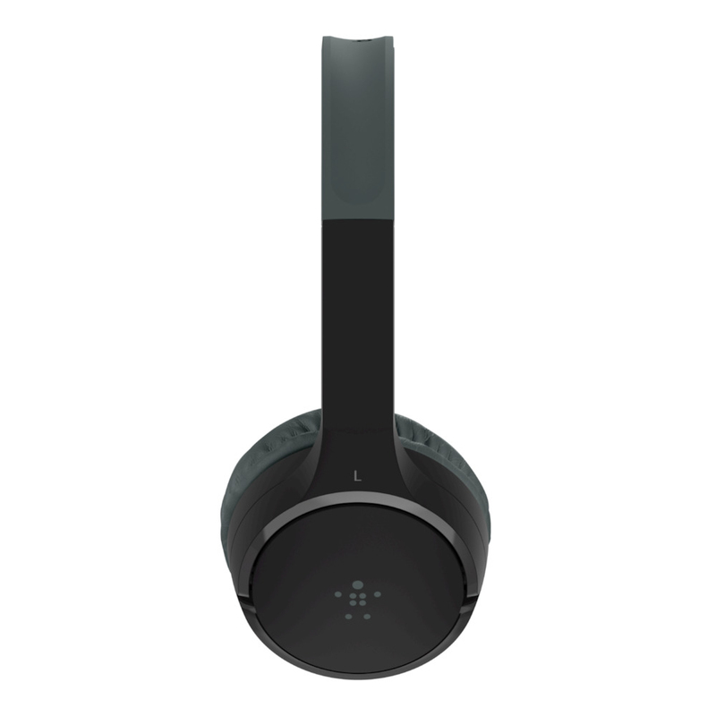 Belkin SOUNDFORM Mini Black Wireless On-Ear Headphones for Kids