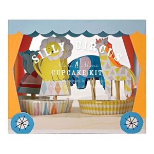 Meri Meri Silly Circus Cupcake Kit 132922/45-1640