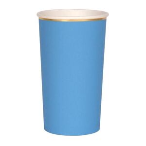 Meri Meri Bright Blue Highball Cups 181405/45-4024