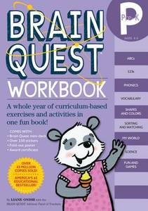 كتاب تدريبات برين كويست Brain Quest لمرحلة ما قبل الروضة