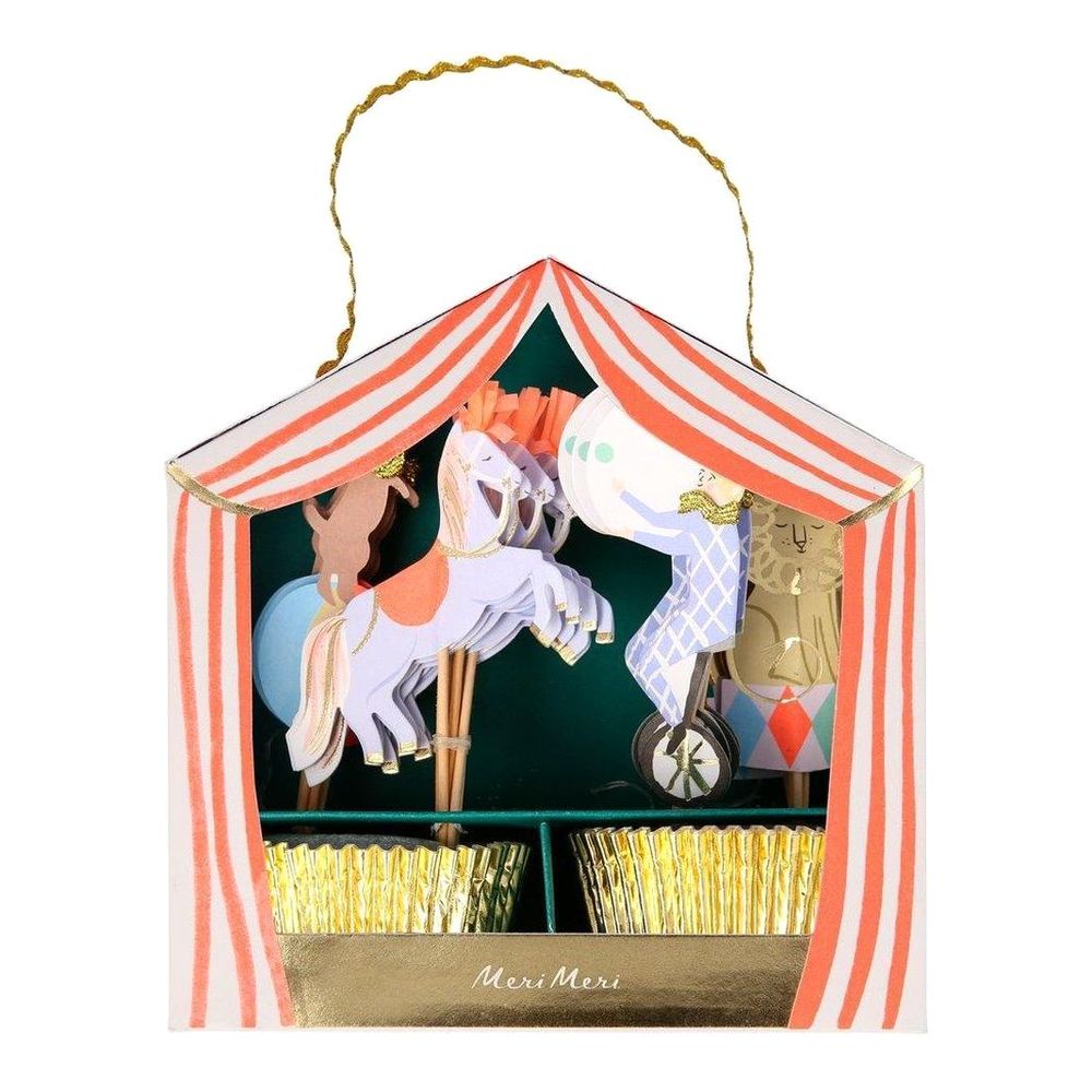 Meri Meri Circus Parade Cupcake Kit 203204/45-5784