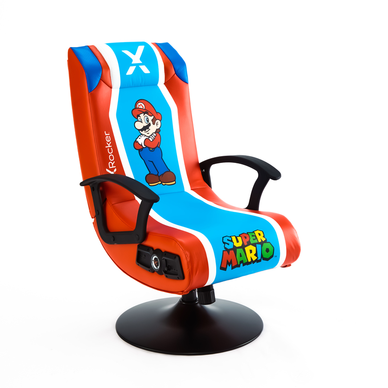 كرسي الألعاب الثابت X-Rocker Nintendo Mario