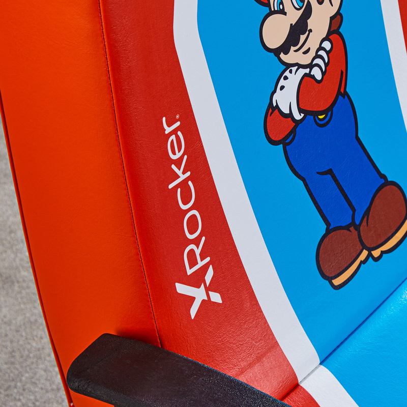 كرسي الألعاب الثابت X-Rocker Nintendo Mario