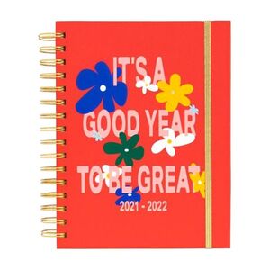 Ban.do 17-Month Medium Planner It's A Good Year to Be Great Red