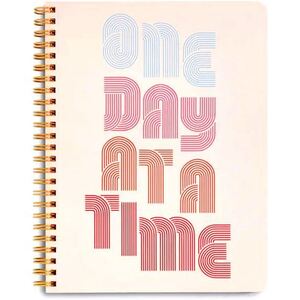 Ban.do Rough Draft Mini Notebook One Day At A Time Pink