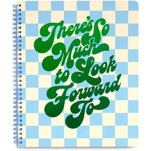 Ban.do Rough Draft Large Notebook There's So Much to Look Forward to Blue